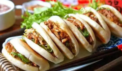 红油煎饼黄河夹肉饼~（夹肉饼制作方法）