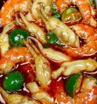 快手东哥海鲜麻辣小海鲜捞汁~（海鲜麻辣料理）